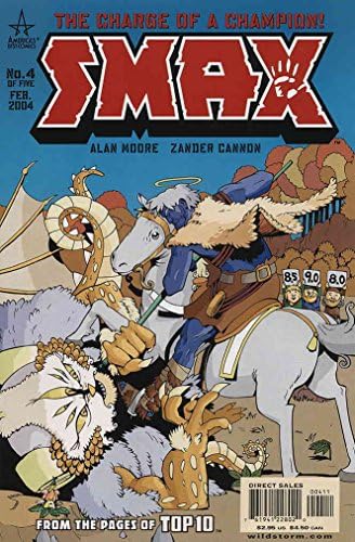 Smax 4 VF / NM; najbolji američki strip / Alan Moore pretposljednje izdanje