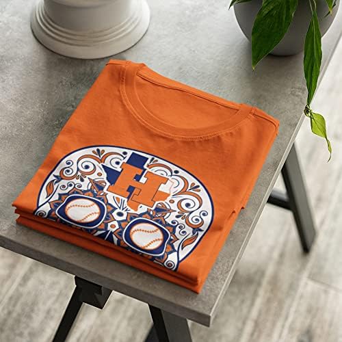 Wishful Inking h-Town šećer lobanje majice Bejzbol dres navijači Vintage stil klasični Dri-Power Unisex