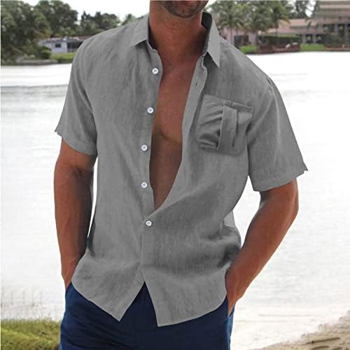 GDJGTA muškarci proljeće ljeto Casual kratki rukav plaža majice modni Top bluza majice muški majice
