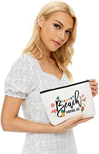 Plaža Survival Kit 6 kom kozmetička torba Set za žene neodoljiv prostran Makeup torbe Travel vodootporan
