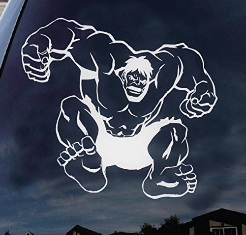 Kompatibilan sa Hulk superheroj likovima Kamion za automobile Laptop Die Cut vinil naljepnica za naljepnicu