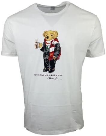 Polo Ralph Lauren MENS Classic Fit Bear Graphic Crewneck majica