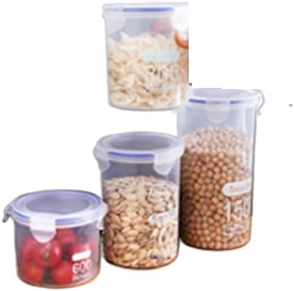 Kutija za skladištenje hrane plastična tegla kuhinjskog rezervoara za skladištenje rezervoara, gusto zaptivanje mešanih zrna