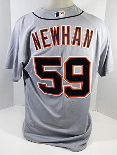 Detroit Tigers David Newhan # 59 Igra Polovna siva Jersey 46 DP21016 - Igra Polovni MLB dresovi
