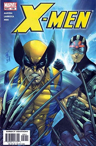 X-Men 159 VF; Marvel comic book / Chuck Austen Wolverine Havok