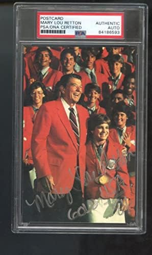 Fotografije Mary Lou Retton Potpisao je autogragram automatske olimpijske igre PSA / DNK Coa - autogramirane sportske fotografije