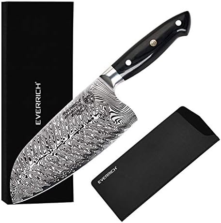 Everrich nož za ubijanje ribe Kineski sekač, Ultra oštri kovani njemački Čelični kuharski noževi, višenamjenski