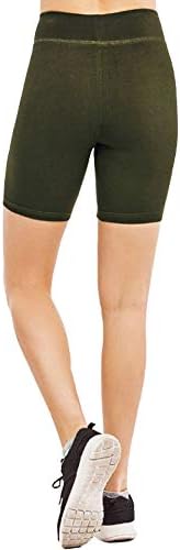 I & S Ženske miše pamučne bicikliste kratke hlače za šetnju vježbanje Workout Yoga Boyshorts Activewear