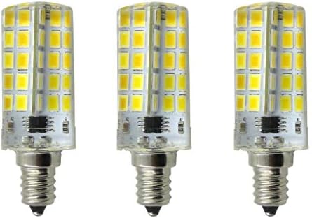 E12 LED Sijalice E12 Candelabra Base 5w zatamnjiva topla bijela 3000k LED kukuruzno svjetlo za luster stropno ventilatorsko svjetlo kućno osvjetljenje, 80 LED 5730 SMD, pakovanje od 3
