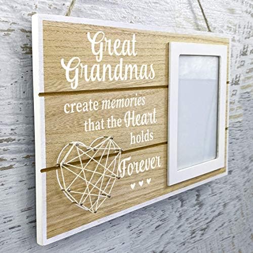 Granilagirl GreatMa pokloni za rođendan - Naši sjajni okviri za slike bake, idealni su pokloni za bilo koju