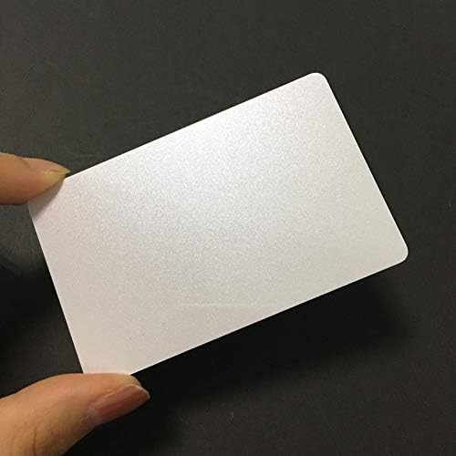 Vrhunska dvostrana PVC kartica za štampanje sa biserno bijelom bojom za štampače id znački grafički kvalitet