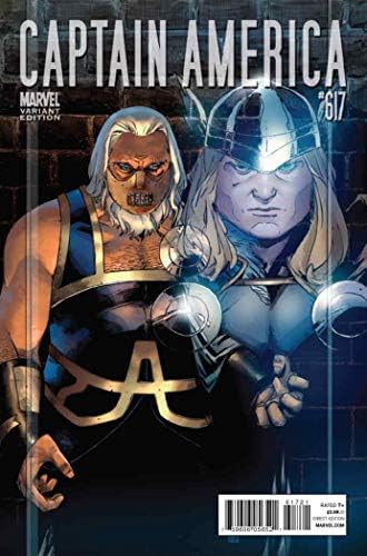 Kapetan Amerika # 617A VF / NM; Marvel comic book / Ed Brubaker