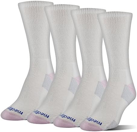 MediPeds ženske čarape za posadu od Nanoglida, 4 pakovanja