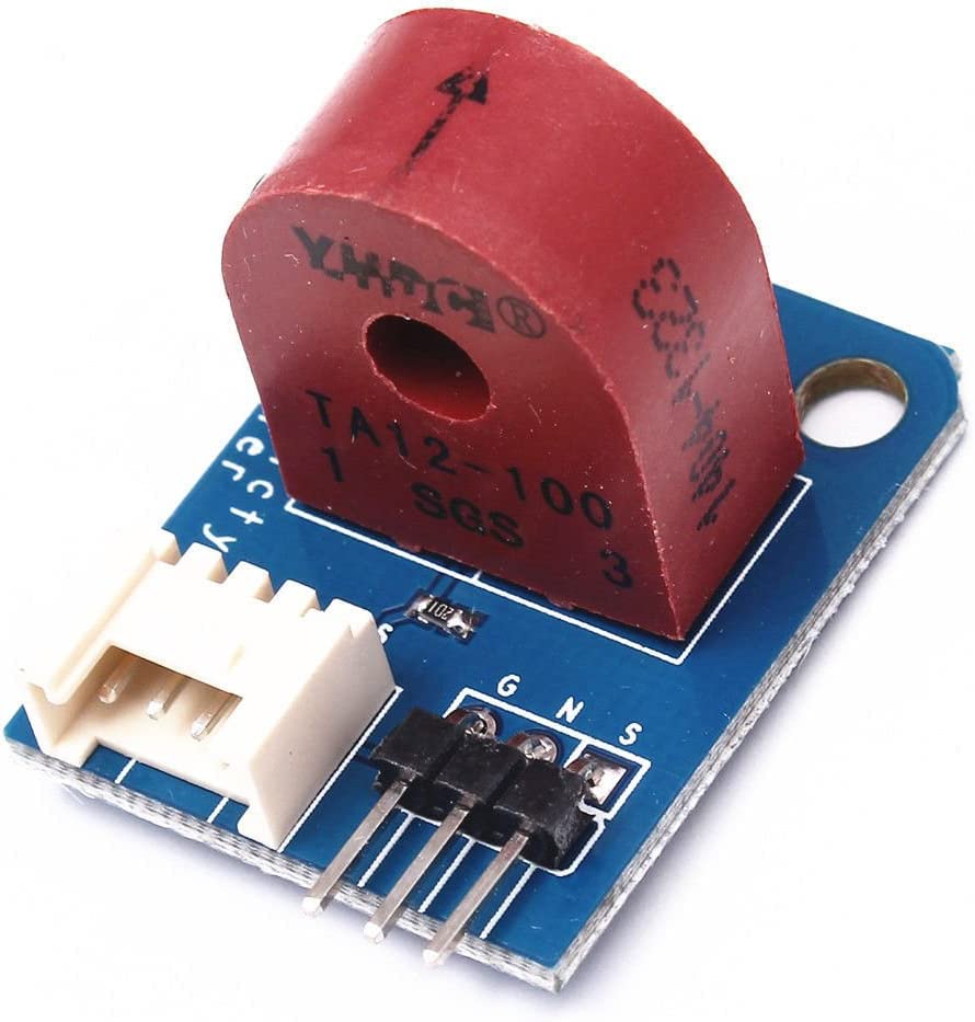 Redtagcanada Analogni trenutni metar senzor metra AC ampermetar senzorska ploča 0 ~ 5A Na osnovu TA12-100