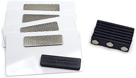 CMS Magnetics® DIY komplet za 12 kompleta magnetnih bedževa - uključeno je 12 kompleta Premium PVC kartica
