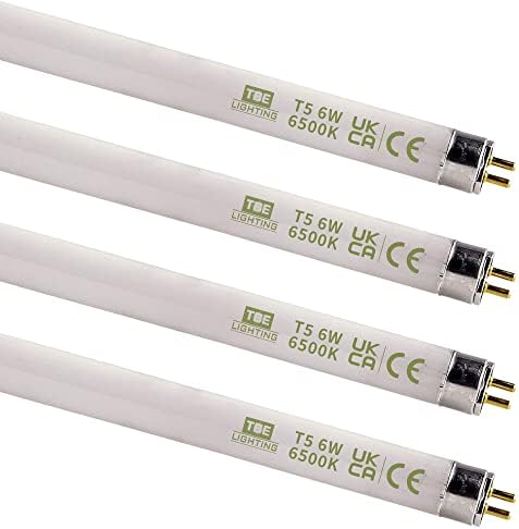 TBE rasvjeta 6w/9 inča Daylight bijele 6500k cijevi - F6t5 / SW fluorescentne cijevne lampe 225mm / 9- CFL