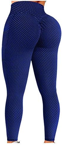 Work Lowgings za žene Fitness Hlače Trčanje treninga Atletska sportska hlače Trenirajte hlače Atletska širok zidne noge