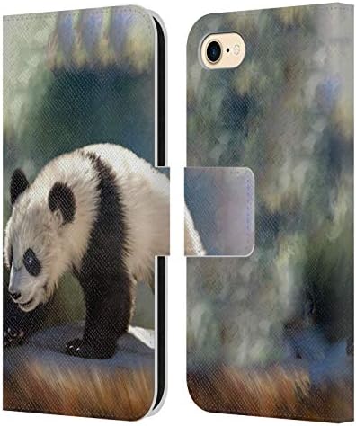 Dizajn kućišta za glavu zvanično licenciran Simone Gatterwe slatka Panda životinje kožna Navlaka za novčanik