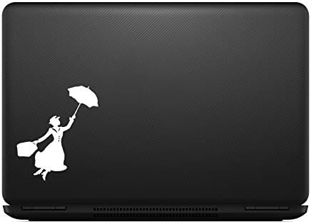 Bargain Max naljepnice Poppins Silhouette naljepnica naljepnica za notebook Auto laptop 5,5