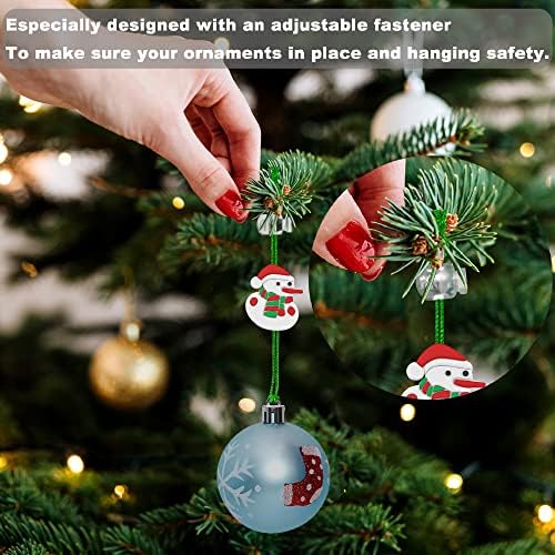 24 pakovanje 2021 Božićni Ornament-Santa, sob, kuća , Drvo, đumbir dvostrani Božićni ukrasi sa ornamentom