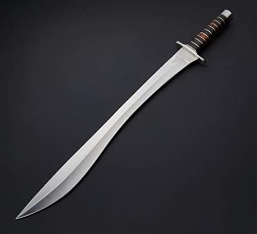 Damaskus čelični nož ručno rađeni oštrica noža jedan sečiv 20 inča na stražnju drvenu profesionalnu upotrebu