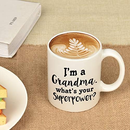 Grandma Coffee Mug I Am A Grandma What's Your Superpower Coffee Cup World najbolja baka šolja  baka pokloni