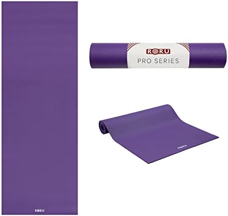 Roru Concept PRO serija Yoga Mat Thick Non Slip, 5 mm, za yoga Studios & Hoteli, veliki 68 x 24 inča, Yoga