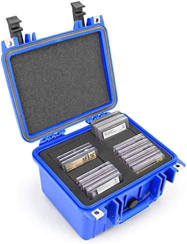 CaseMatix Blued Card Case kompatibilan sa 30+ BGS PSA-ove sportske trgovačke kartice ili 150+ TOP gazica