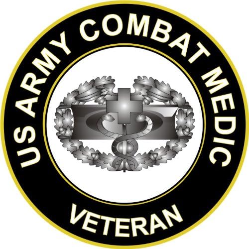 Vojna veterinarska prodavnica SAD -s Army Commany Medic Veteran naljepnica branika naljepnica od branika