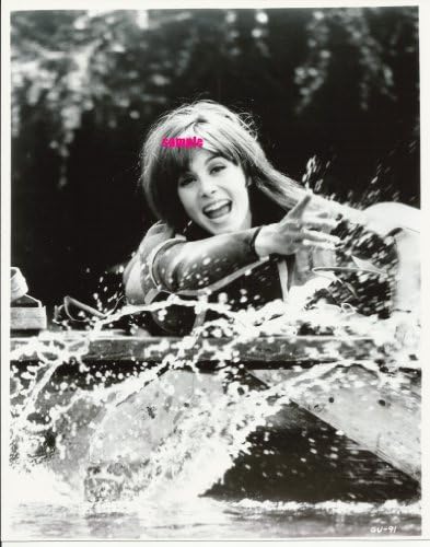 Djevojka iz ujaka Stefanie Powers u brodu za prskanje vode smijeh 8x10 lijeva fotografija djevojka1003