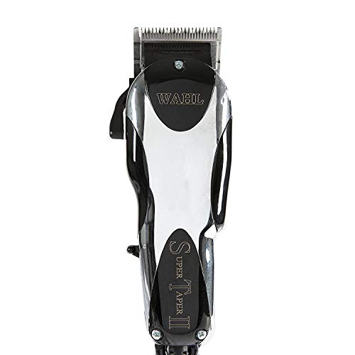 Wahl Professional Super Taper II Hair Clipper & Premium black Cutting Guides 3171-500-1/8 to 1 Bundle