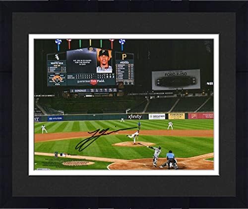 Uramljeno Lucas Giolito Chicago White Sox AUTOGREME 8 x 10 Fotografije - autogramenih MLB fotografija