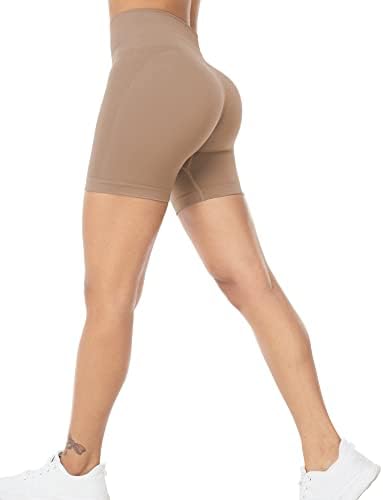 Higorun intenzivira atletska kratke hlače za žene Beamwlex Wirg Hratke Hlače visoke struke Aktivne teretane joge kratke hlače