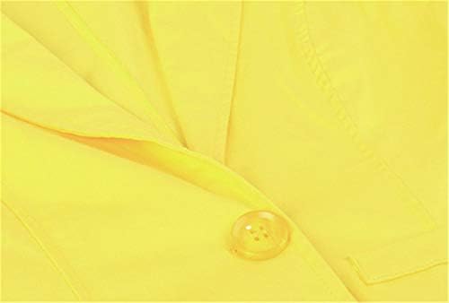 Andongnywell ženske ležerne duge rukave pune boje otvorena prednja lagana radna kancelarija Blazer jakna