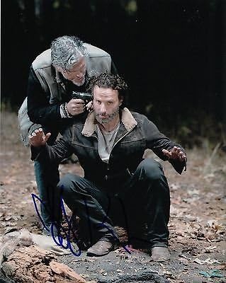 Jeff Kober potpisao je 8x10 photo W / Coa The Walking Dead Zombie Killer 2