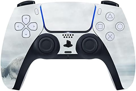 Gadgeti omotajte ispisanu vinil naljepnicu kože Za Sony Playstation 5 PS5 kontroler samo-vukovi slikaju