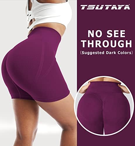Tsutaya Workhout Hotcos za žene besprijekorne ženske ženske kratke hlače za trčanje Cyling Yoga