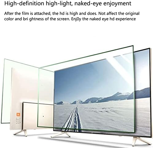 Aizyr Anti-Glare matte TV Zaštita ekrana stopa protiv refleksije do 90% - Film protiv ogrebotina/zaštite