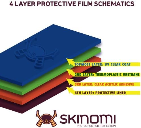 Skinomi zaštitnik ekrana kompatibilan sa Samsung Galaxy Note 3 Clear TechSkin TPU HD filmom protiv mjehurića