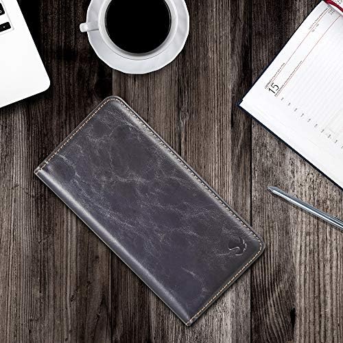 za S23+ odvojivi crni kožni Folio novčanik Flip Cover Case za Samsung Galaxy S23+, S23 Plus