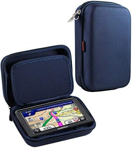 Navitech plava tvrda GPS torbica kompatibilna sa Jimwey GPS navigacijom za auto kamion 5 inča