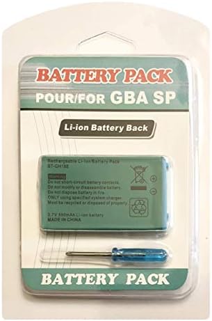 3.7 v 850mAh punjiva Li-ion baterija za Game Boy Advance GBA SP