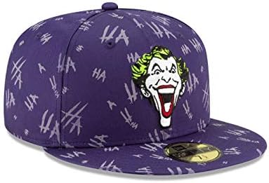 Joker ljubičasta po cijelom HAHA 59fifty opremljen šešir nove ere