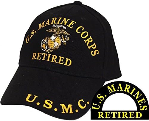 Infinity Superstore U. S. Marine Corps penzionisani crni šešir kapa USMC Marines 407b