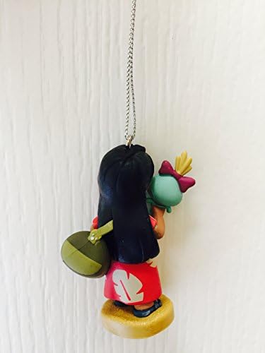 Disney Lilo & Stitch Hawaiian Hula djevojka Lilo Pelekai drži Scrump 2.5 Holiday božićno drvo ukras figura