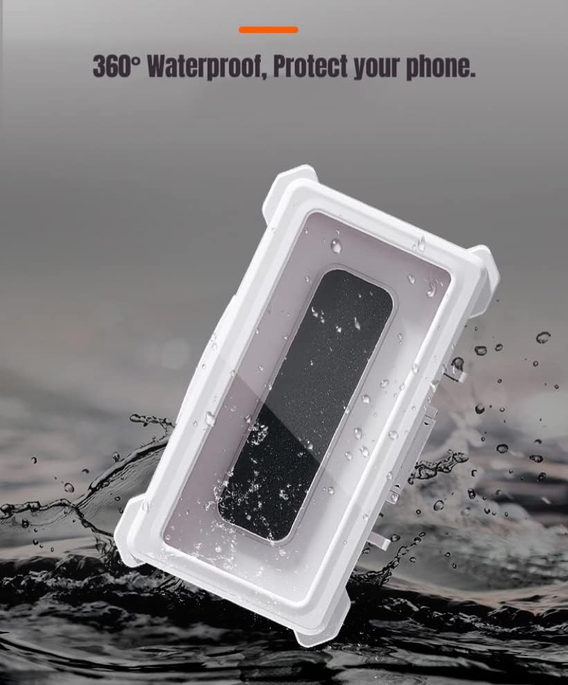 Ctkepun Tuš telefona Vodootporna držač za rotaciju za tuširanje kupaonice Kuhinje Kuhinja Zidno ogledalo,