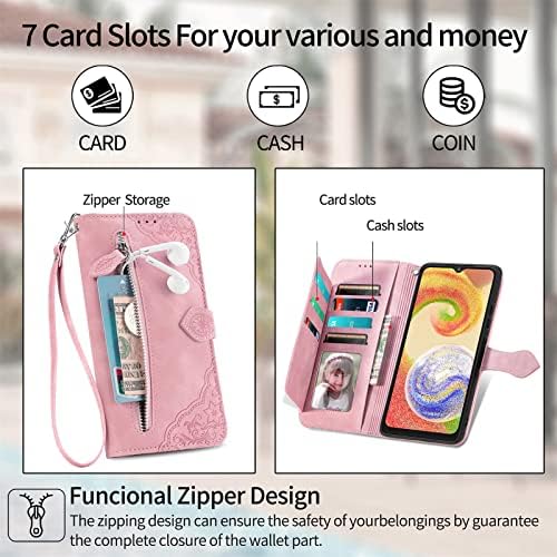 Hee Hee Smile luksuzna torbica Zipper kožni novčanik Shell Zipper novčanik Flip Case za Motorola Moto G
