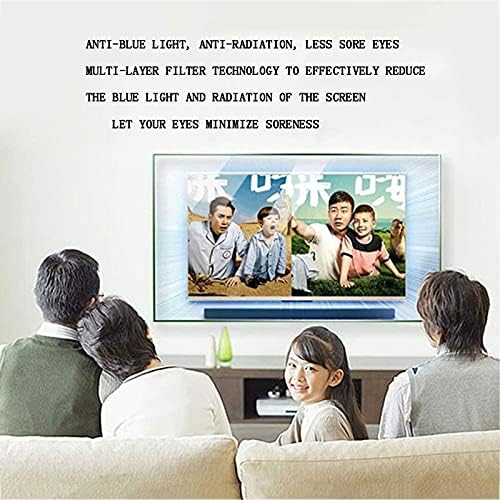 KELUNIS zaštita TV ekrana protiv plavog svjetla, Film protiv odsjaja protiv ogrebotina za Monitor od 32-75