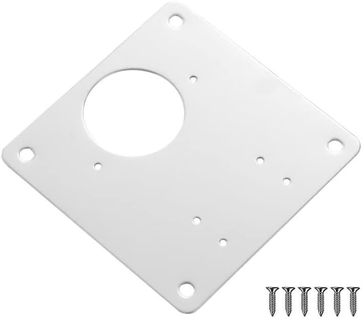 Ploča za popravak šarke od nehrđajućeg čelika za pričvršćivanje sa montažnim vijcima za popravak šarke za