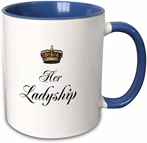 3dRose her Ladyship-dio njegovog i njenog g i gospođa par poklon set funny. - Mugs.